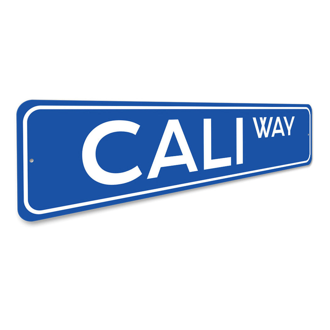 Cali Way Street Sign