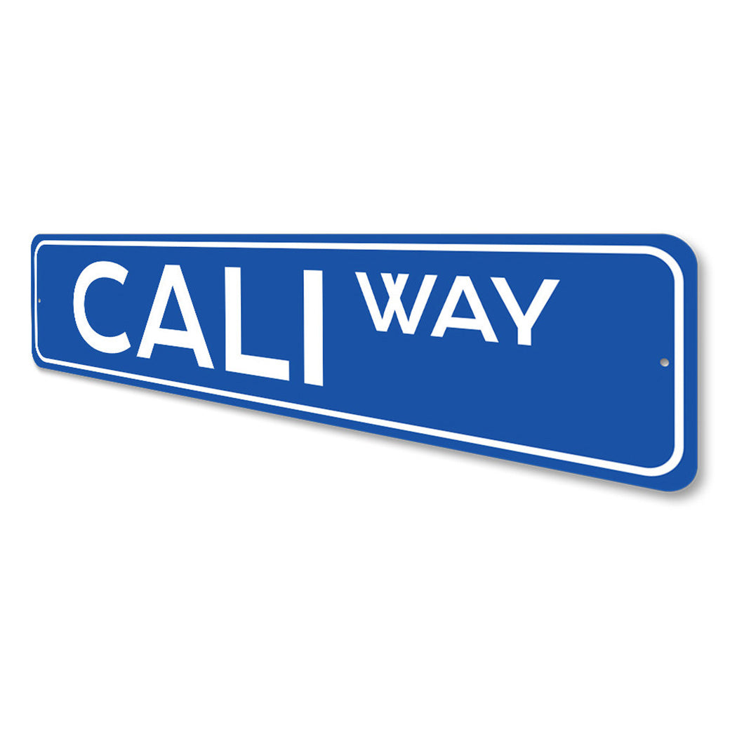 Cali Way Street Sign