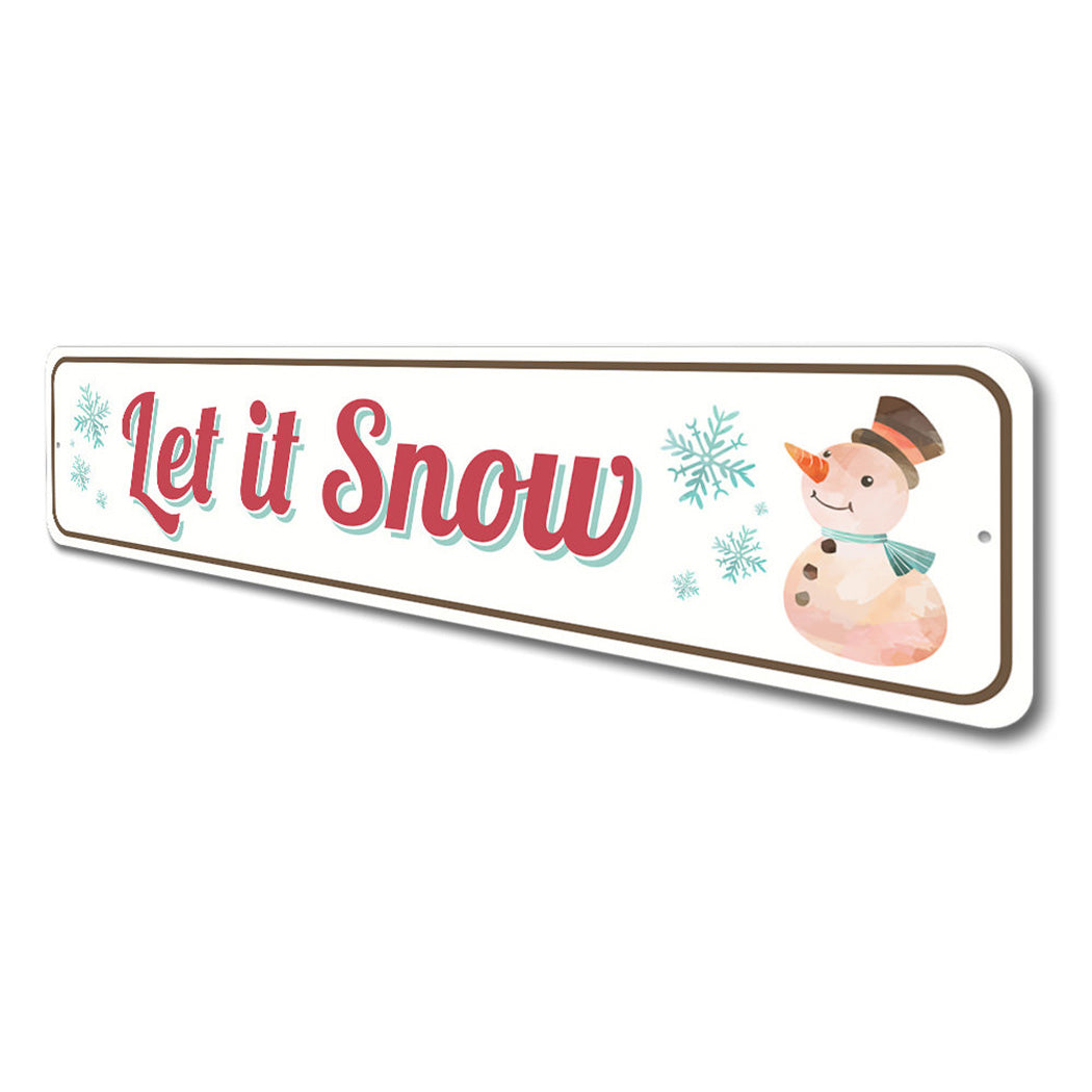 Let It Snow Sign