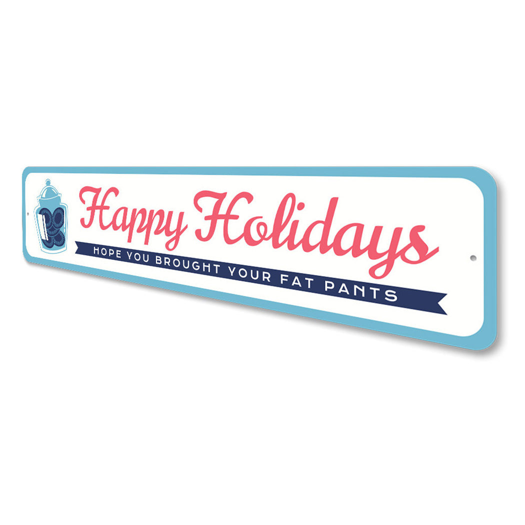 Happy Holidays Christmas Sign