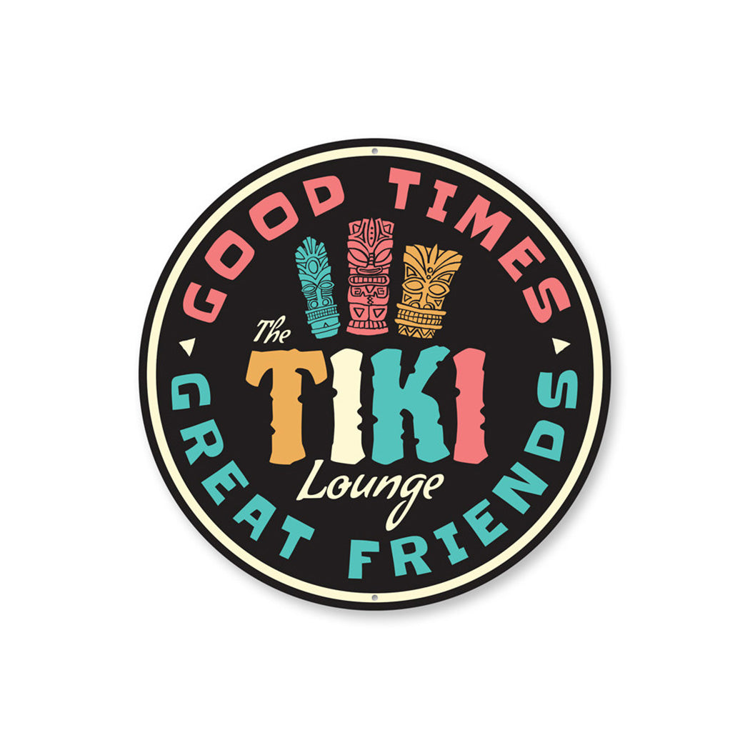 The Tiki Lounge Sign