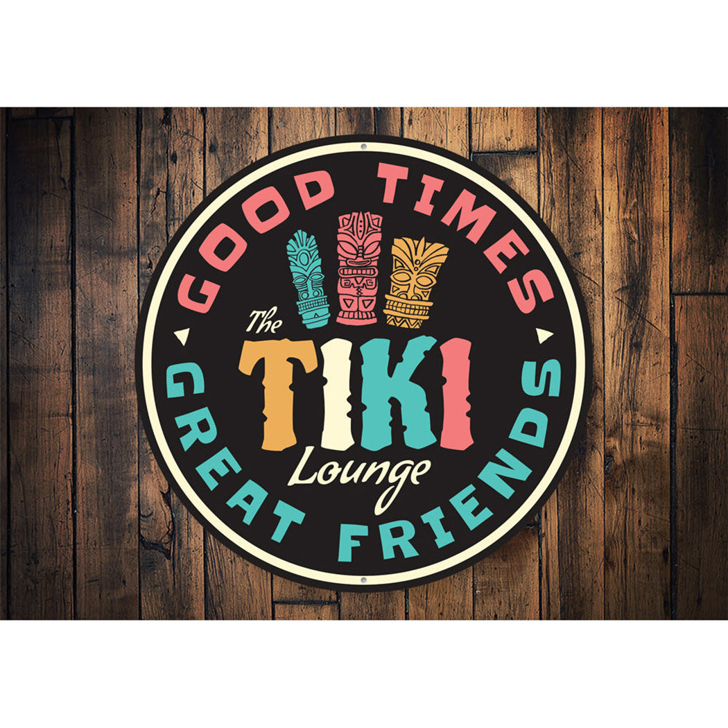 The Tiki Lounge Sign