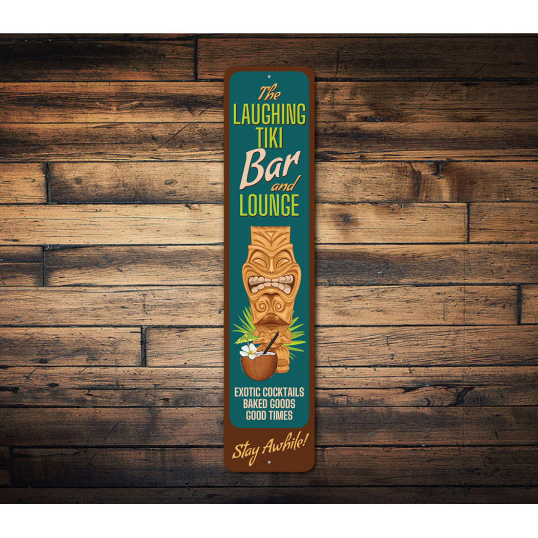 The Tiki Bar and Lounge Sign