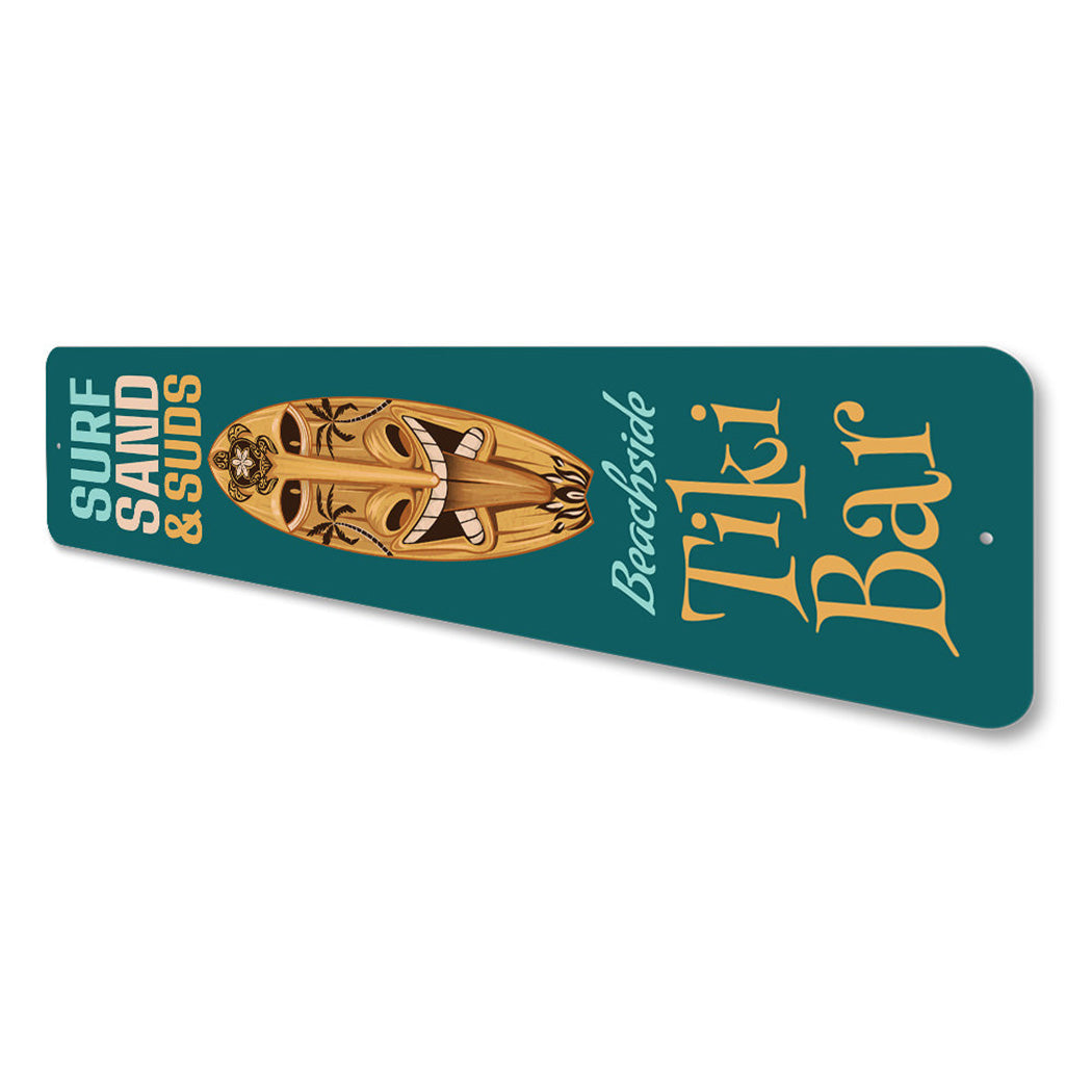 Surf Sand and Suds Beach Sign