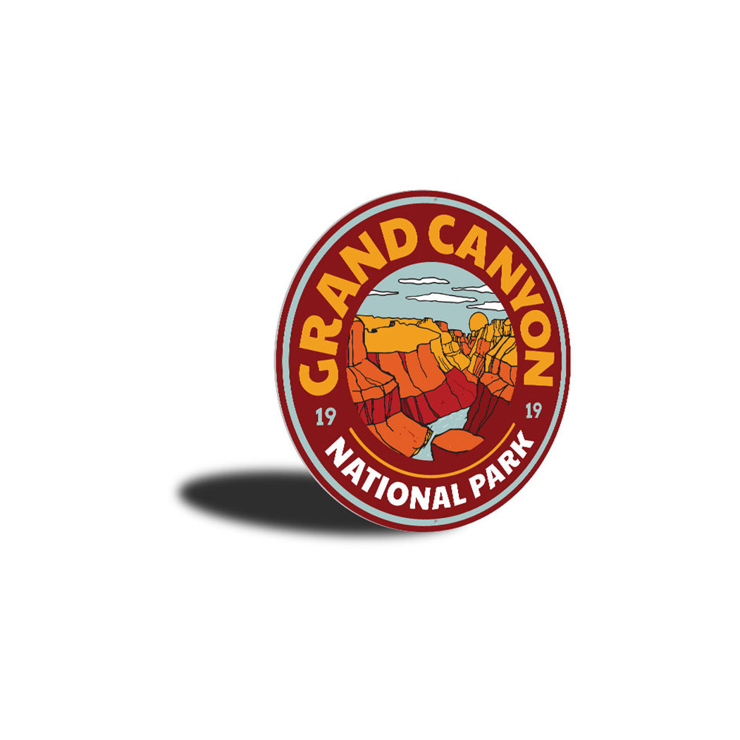 Grand Canyon Circle Sign