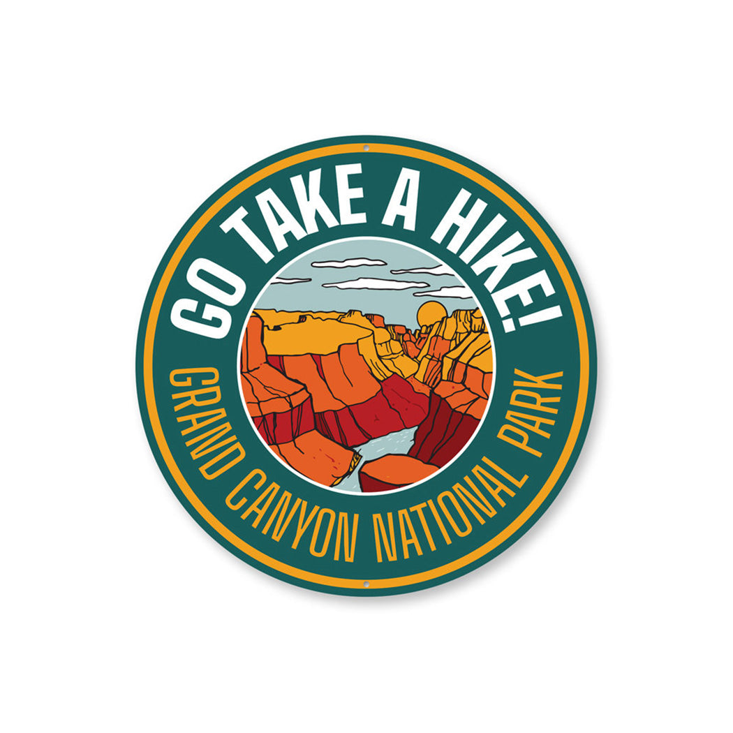 Go Take a Hike Park Sign