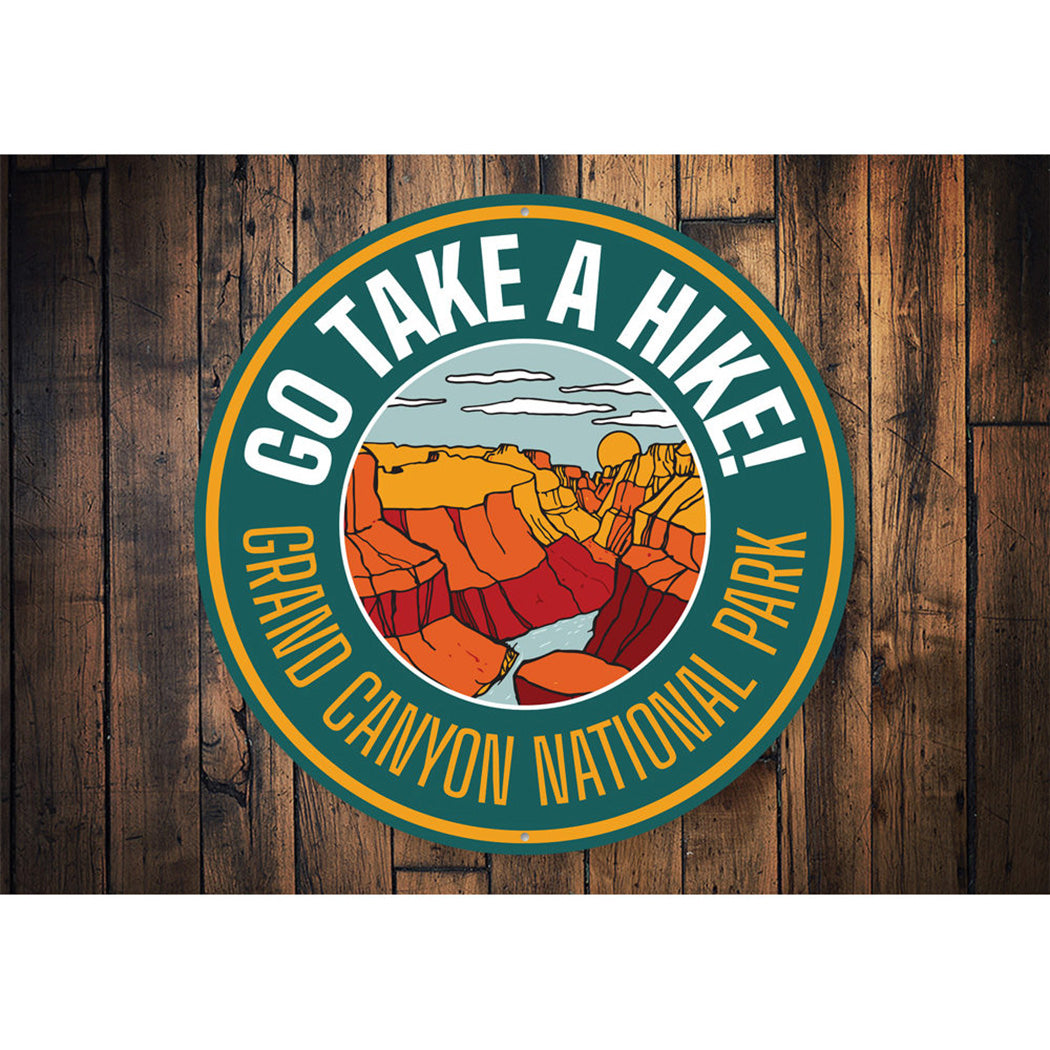 Go Take a Hike Park Sign