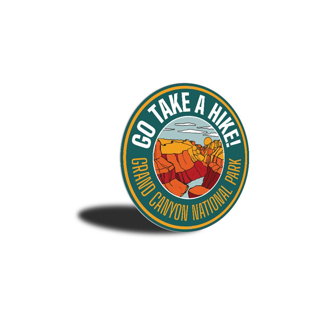 Go Take a Hike Park Sign