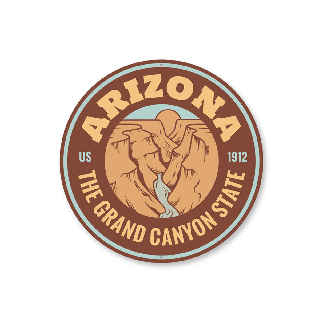 The Grand Canyon State Sign