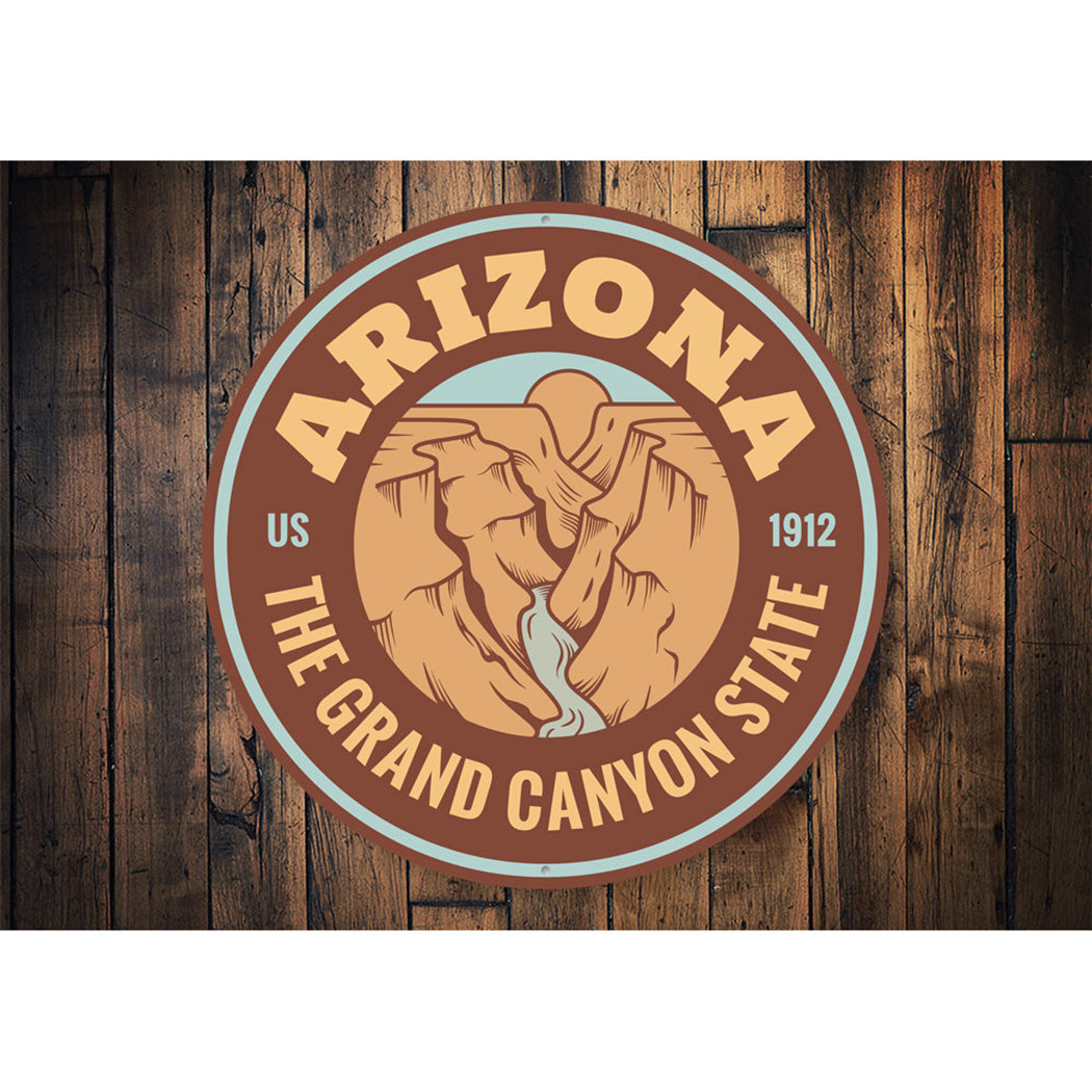 The Grand Canyon State Sign