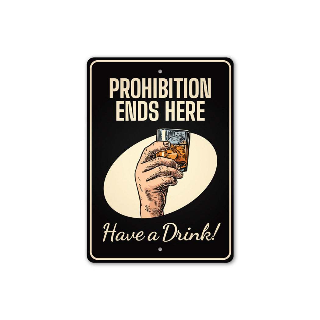 Prohibition Sign