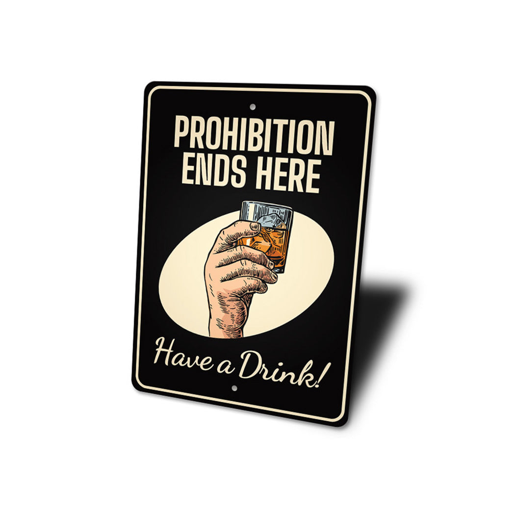 Prohibition Sign