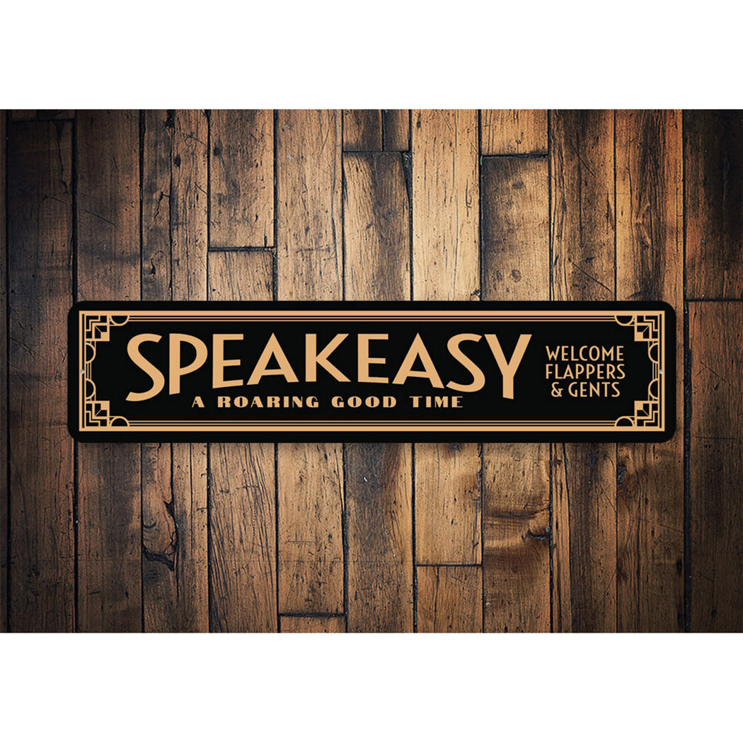Roaring Good Time Speakeasy Sign