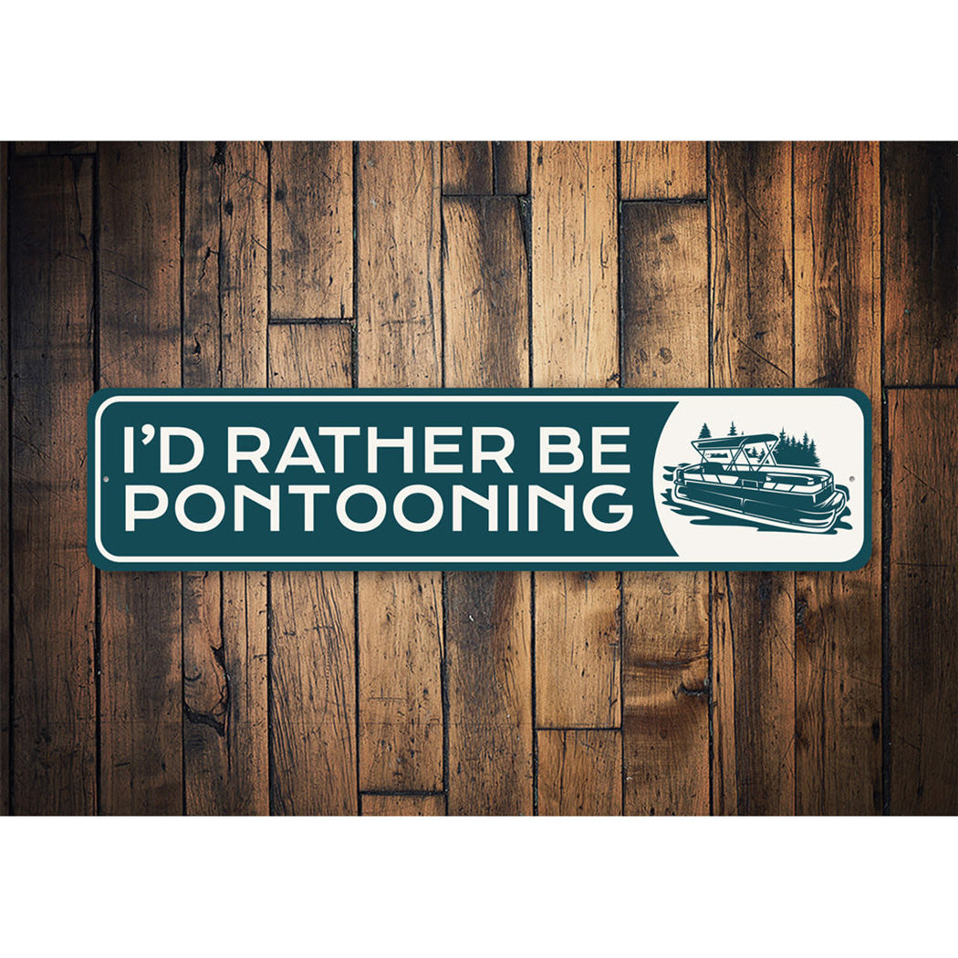 Pontoon Lover Sign