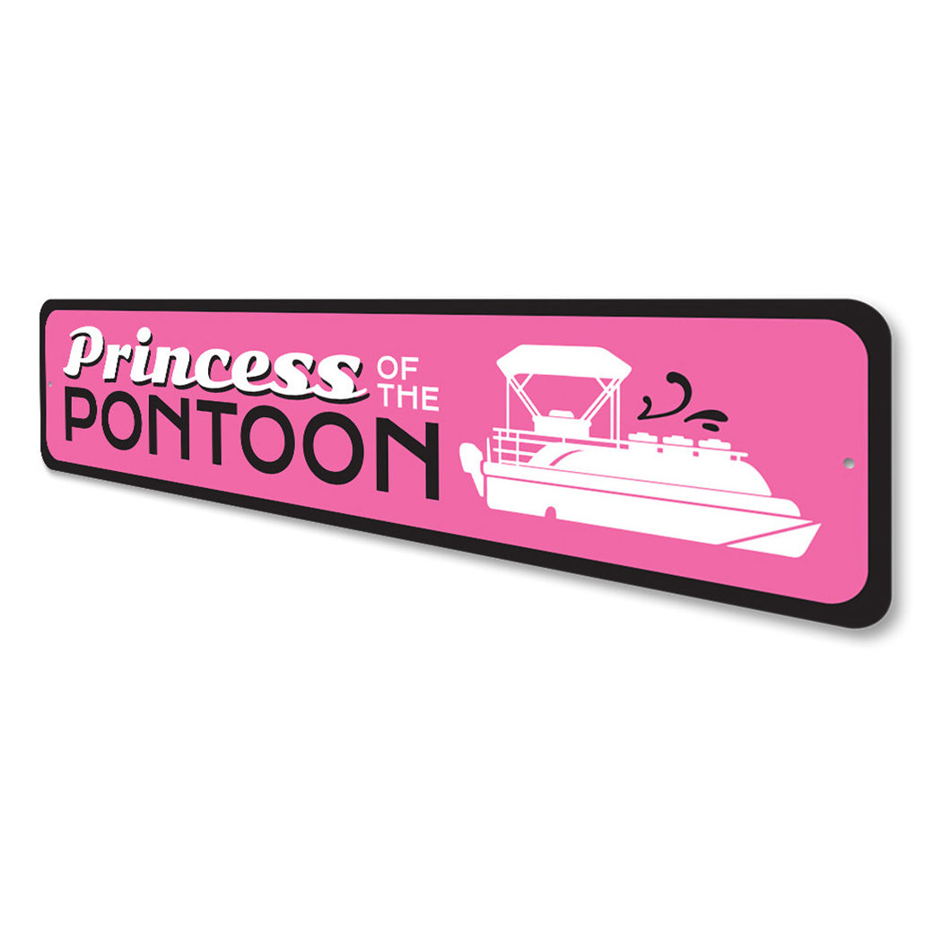 Princess Pontoon Sign