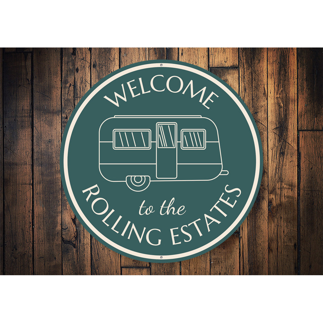 Welcome to the Rolling States Sign