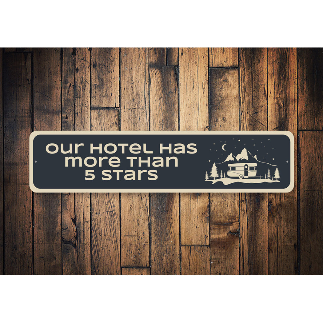 Funny Camper Sign