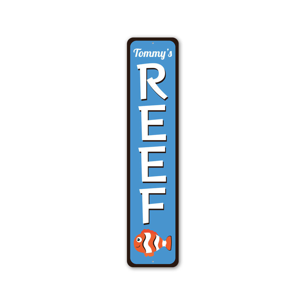Tommy'S Reef Metal Sign