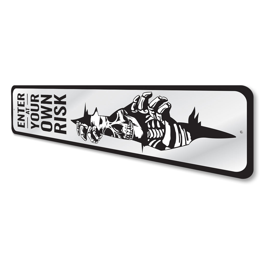 Entrance Halloween Sign