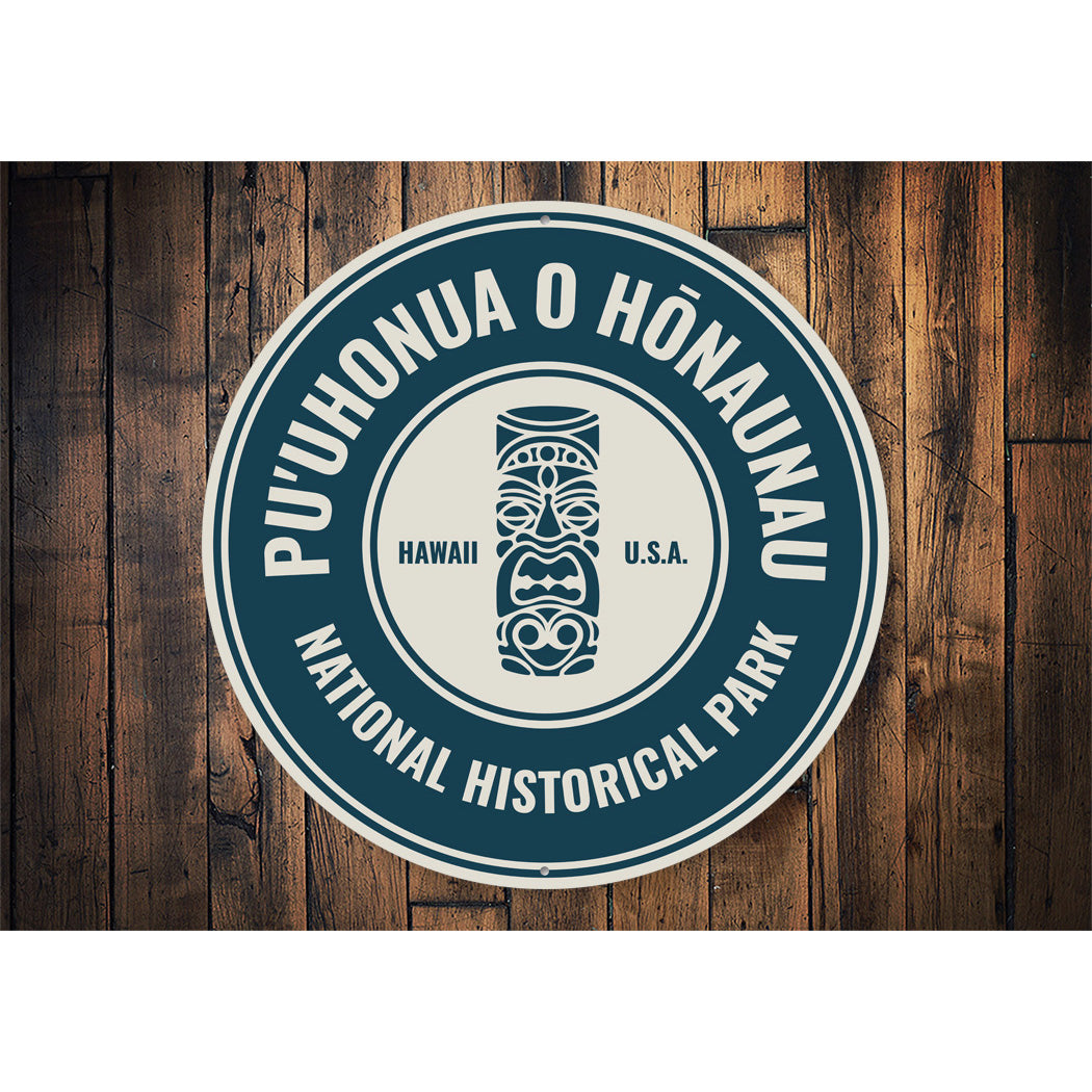 Pu'uhonua O Honaunau Signs