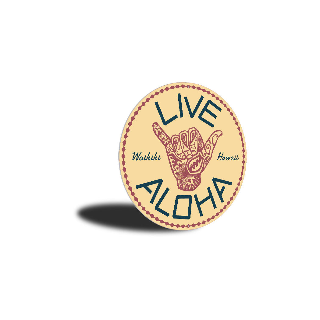 Live Aloha Sign