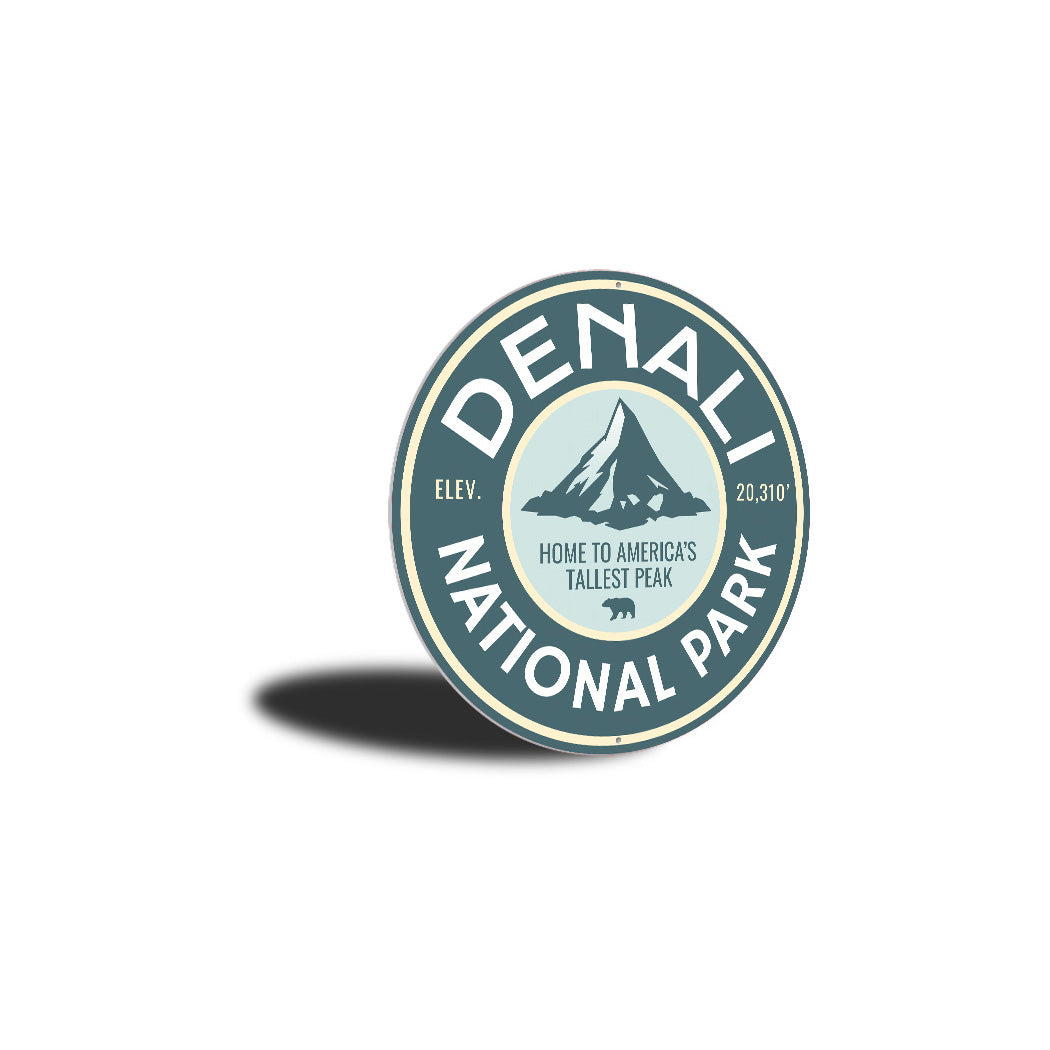 Denali National Park Sign
