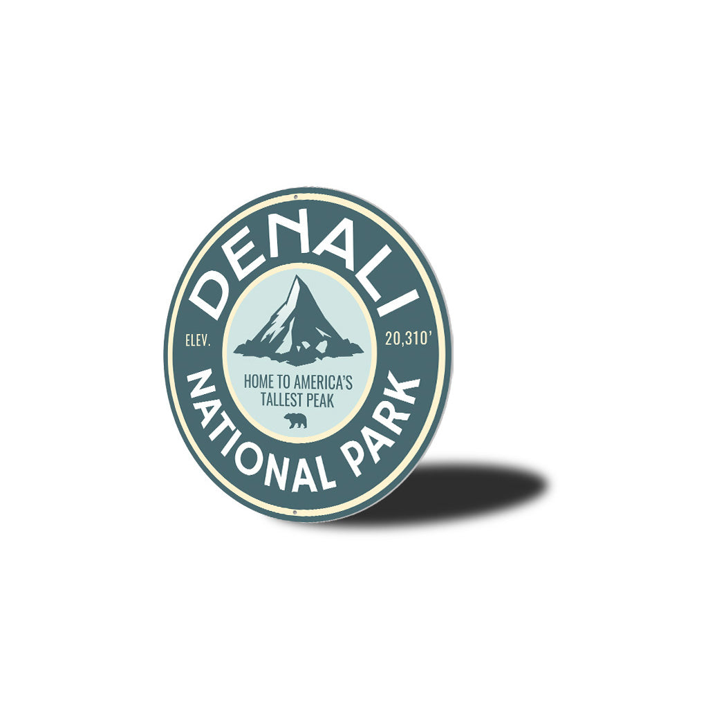 Denali National Park Sign