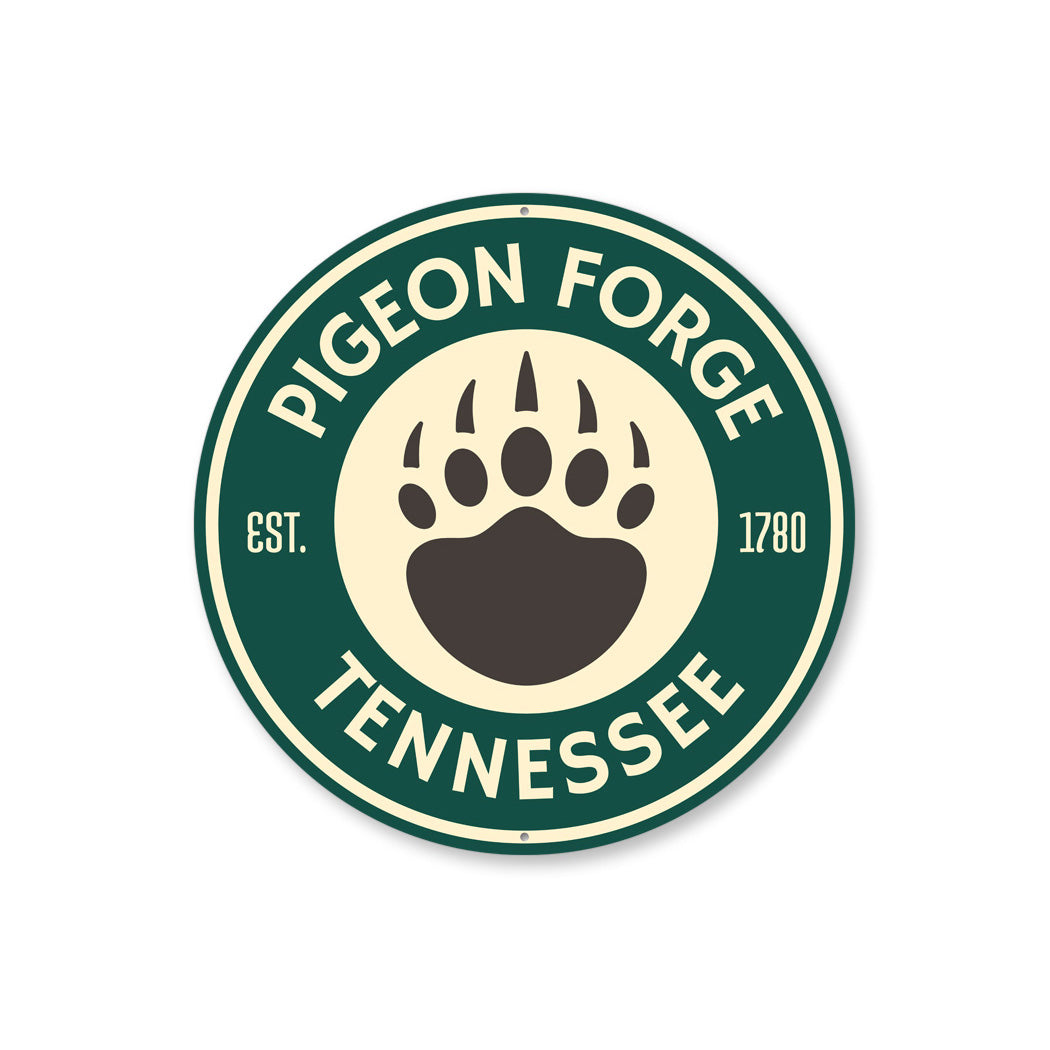 Pigeon Forge Camping Sign
