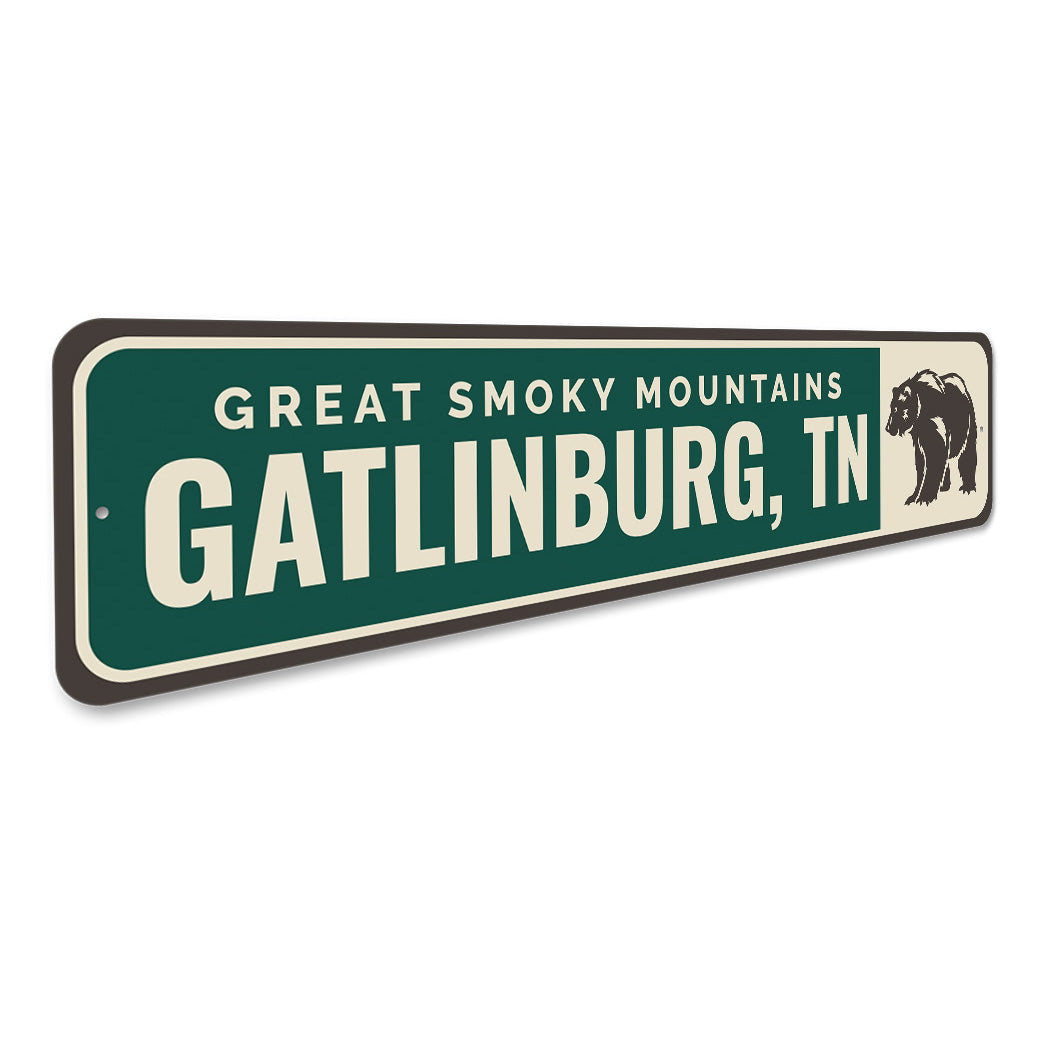 Great Smoky Mountains Gatlinburg Sign