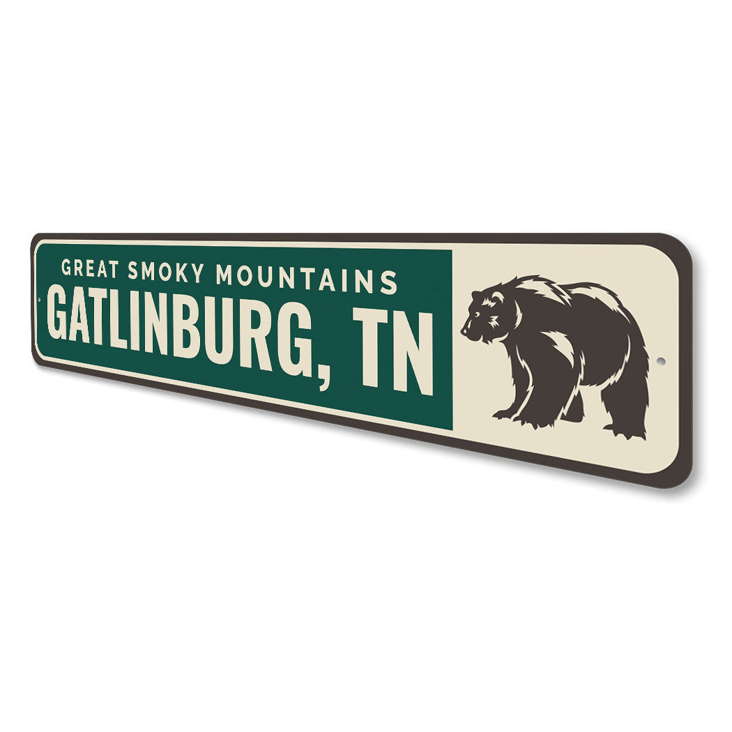 Great Smoky Mountains Gatlinburg Sign