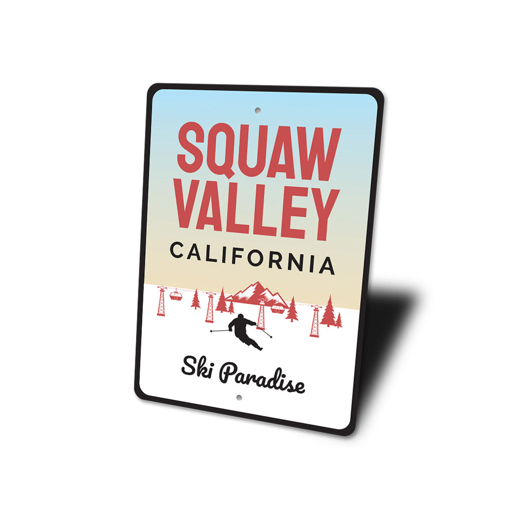 Squaw Valley Ski Sign
