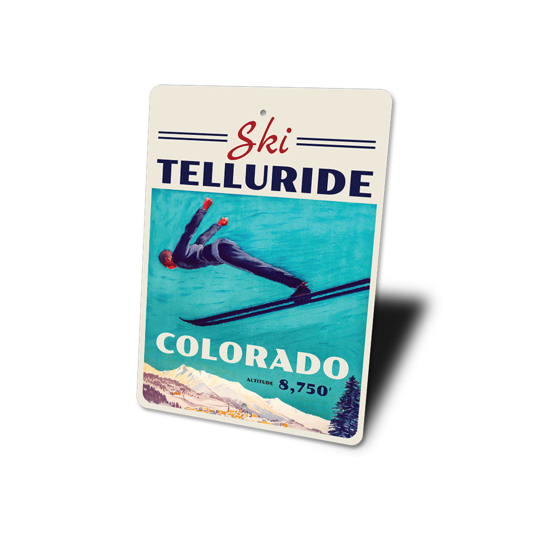 Ski Telluride Sign