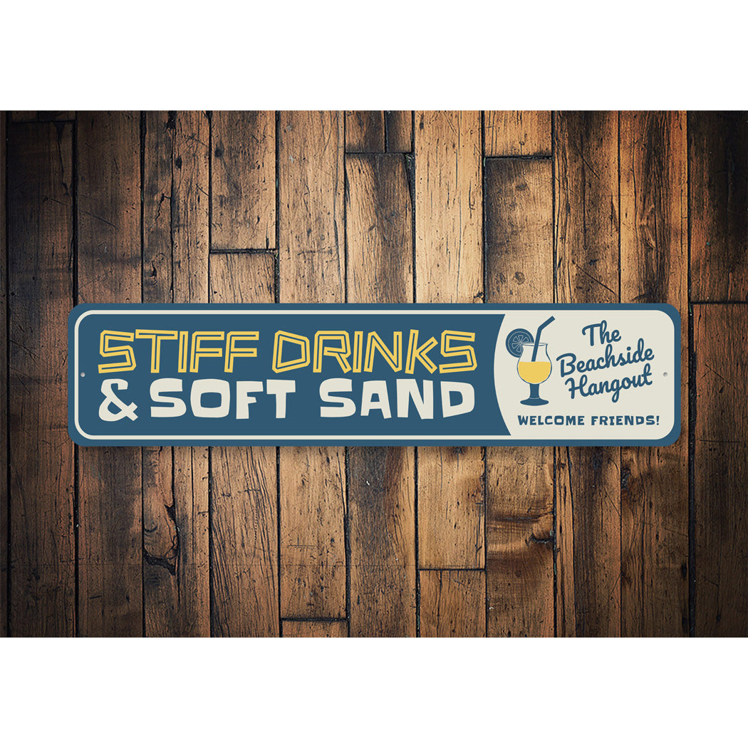Stiff Drinks Sign