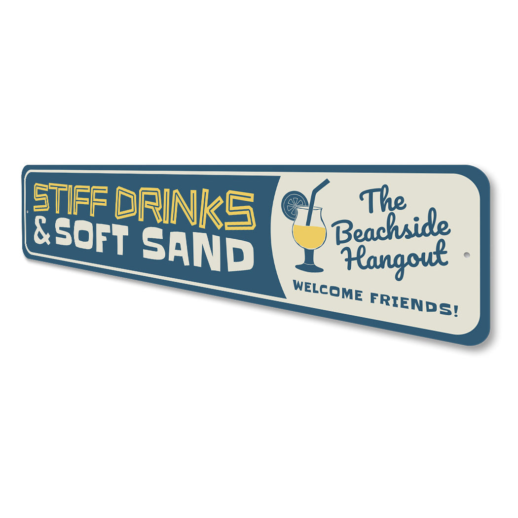 Stiff Drinks Sign