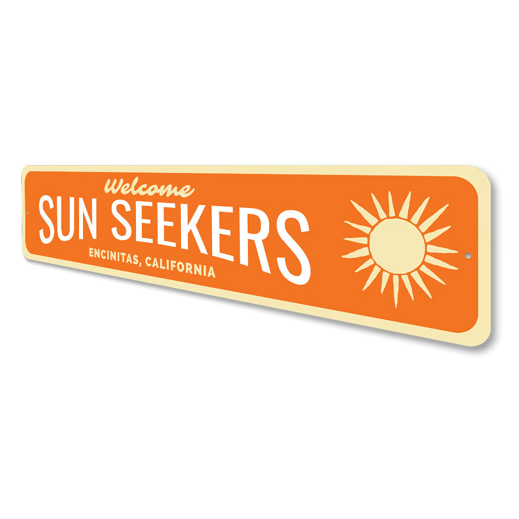 Sun Seekers Sign