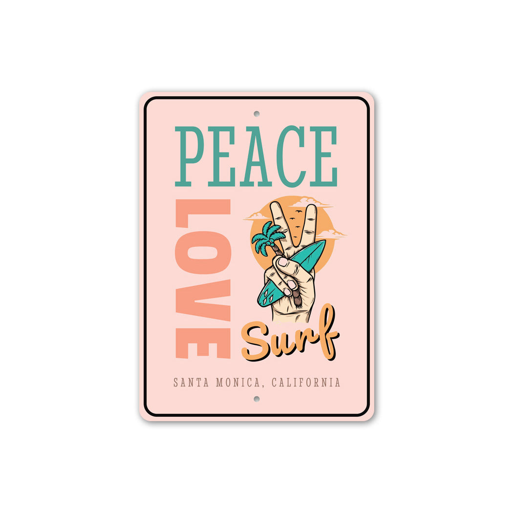 Peace, Love, Surf Sign