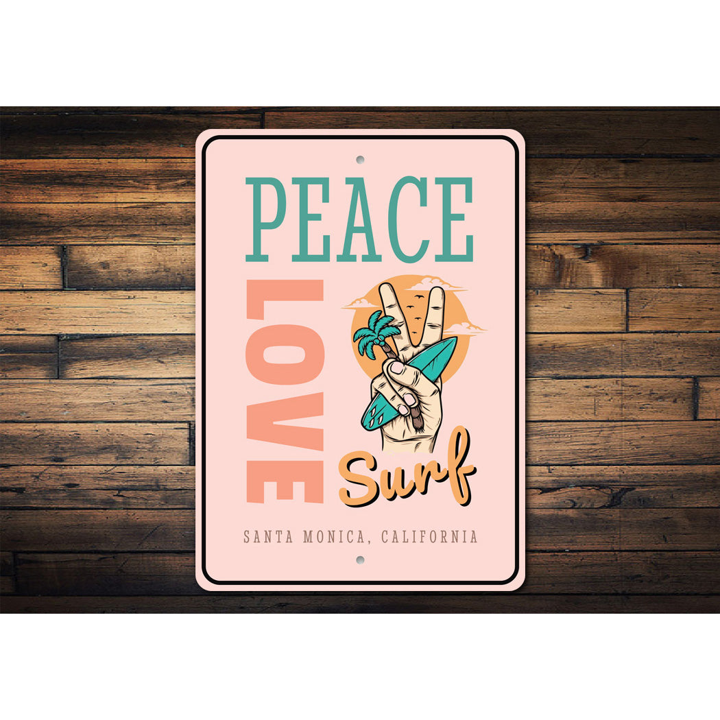 Peace, Love, Surf Sign
