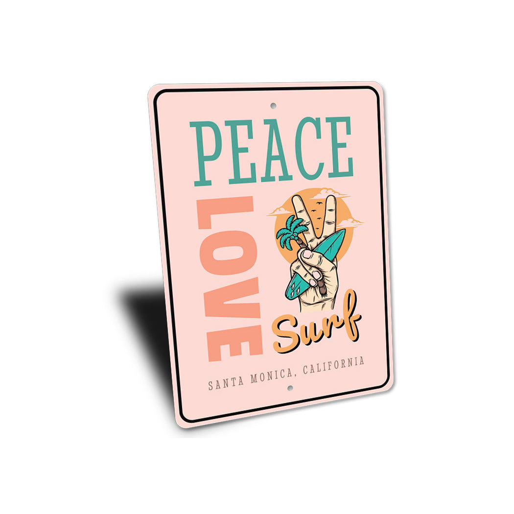 Peace, Love, Surf Sign