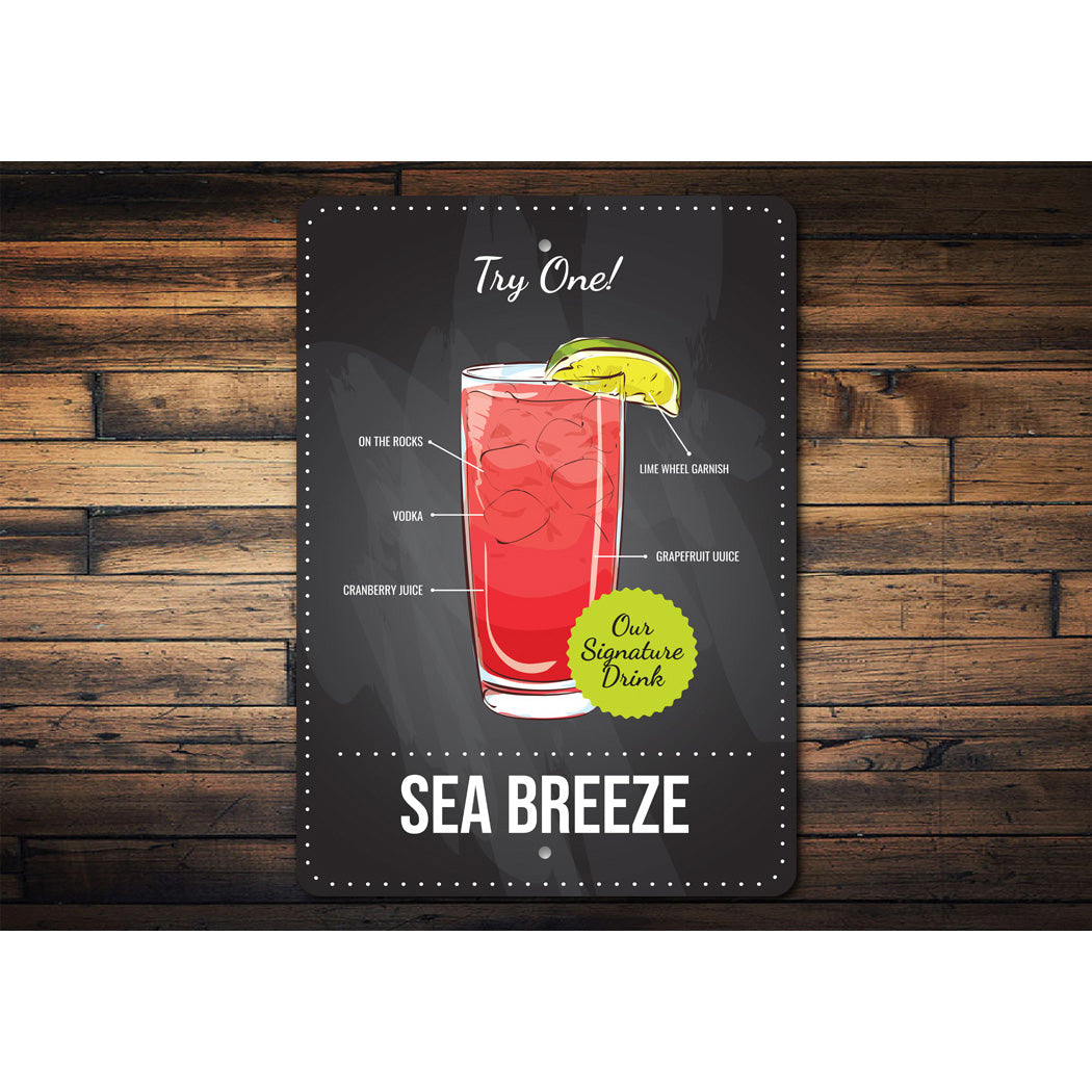 Sea Breeze Cocktail Drink