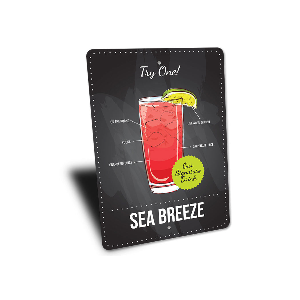 Sea Breeze Cocktail Drink