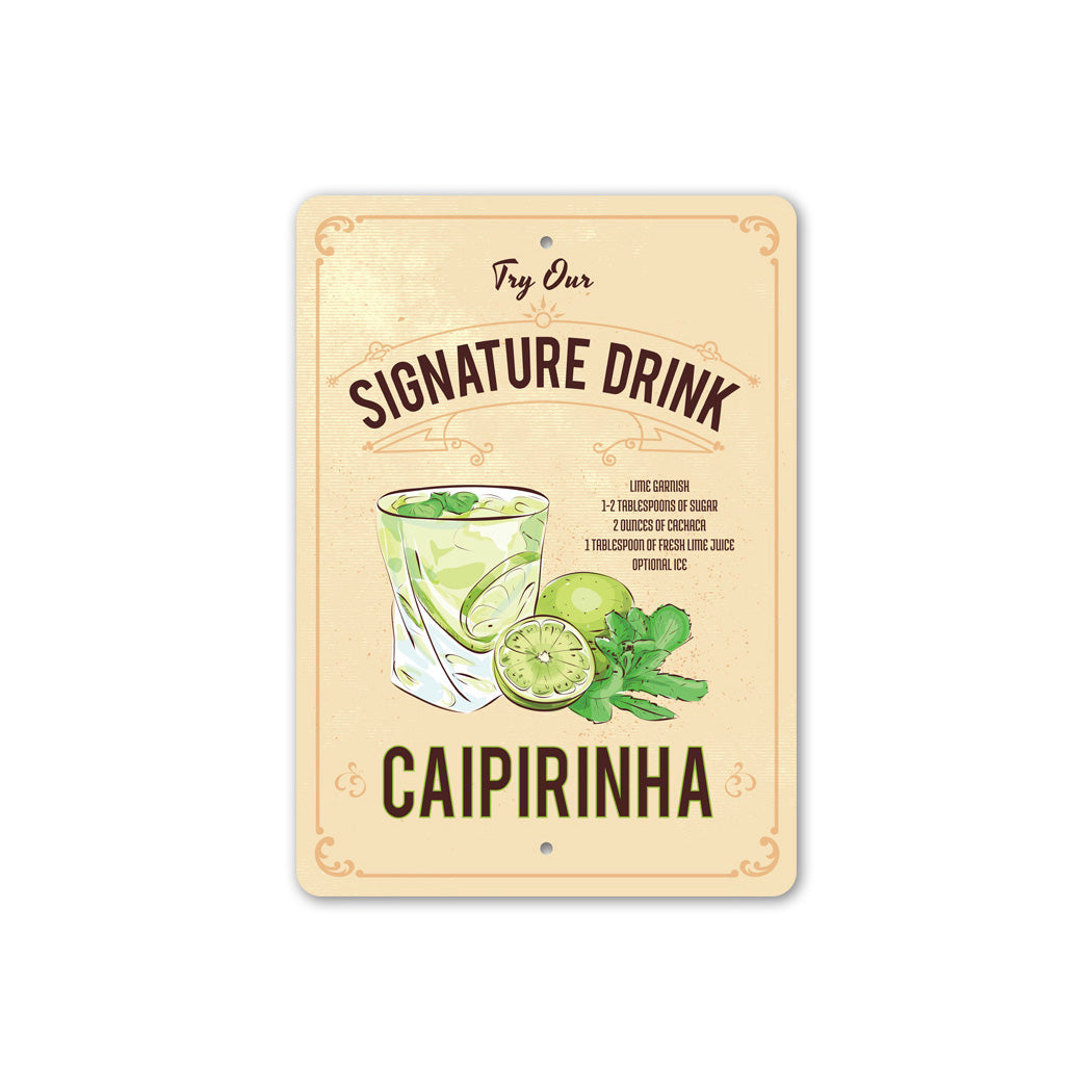 Caipirinha Try Our Signature Drink