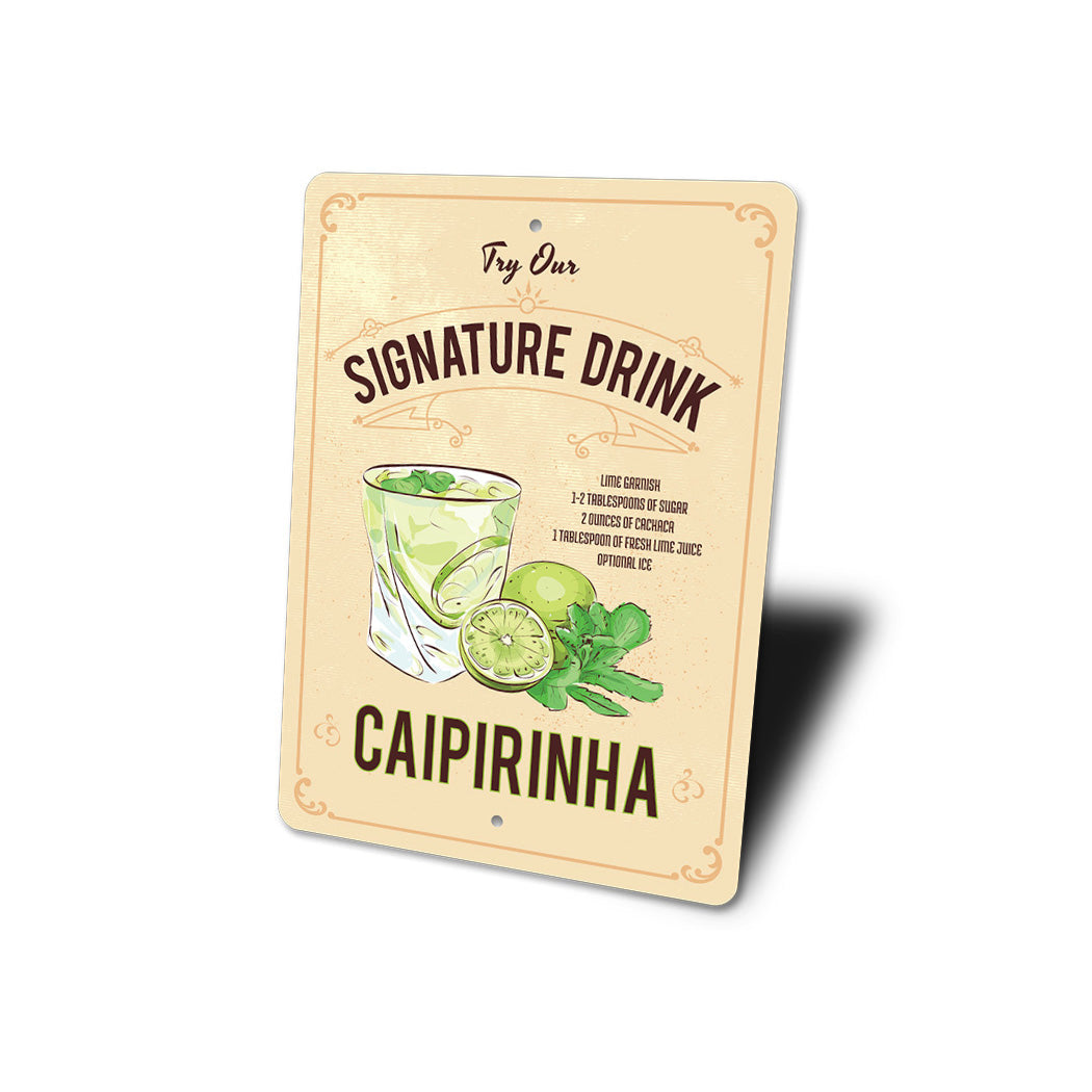 Caipirinha Try Our Signature Drink