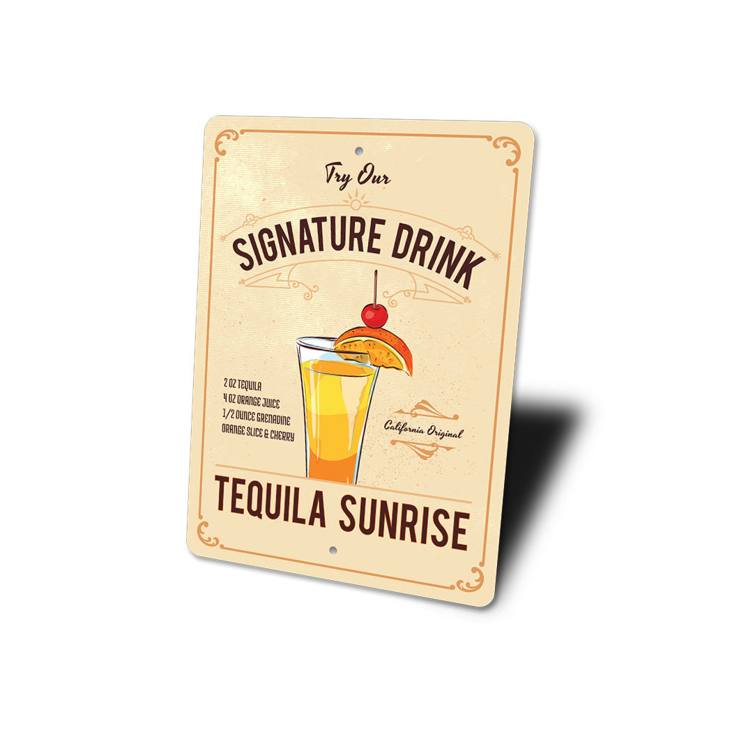 Tequila Sunrise Try Our Signature Drink