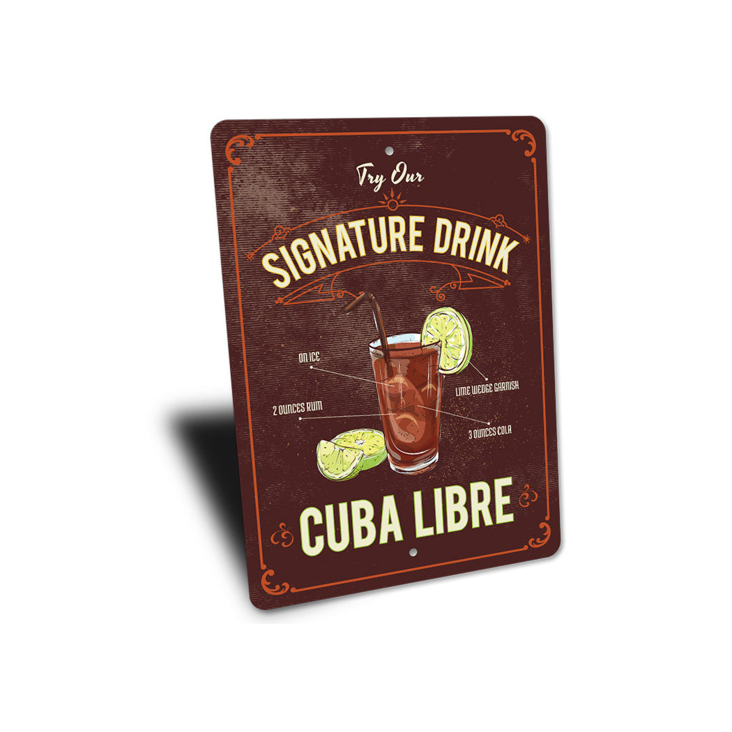 Cuba Libre Signature Drink