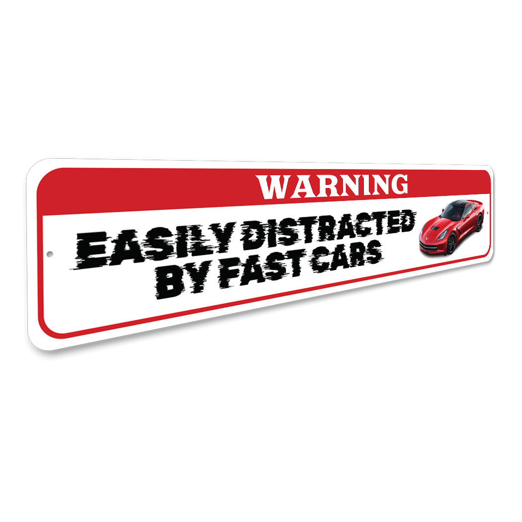 Funny Corvette Sign Aluminum Chevy Sign