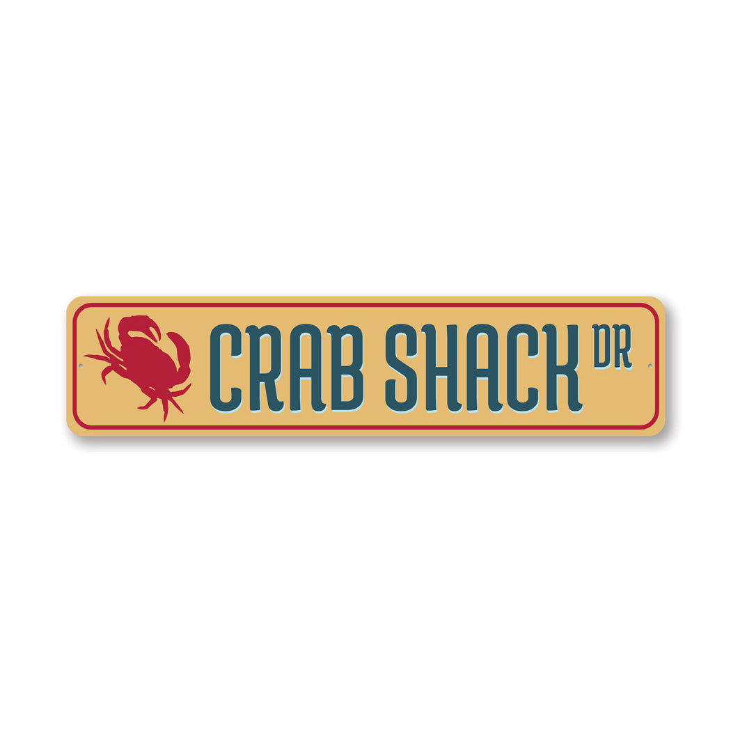 Crab Shack Drive Sign