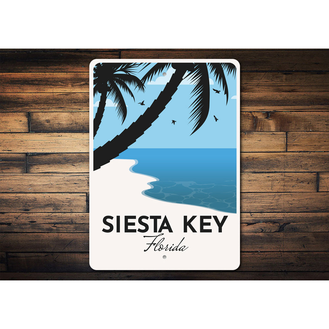 Siesta Key Florida Sign