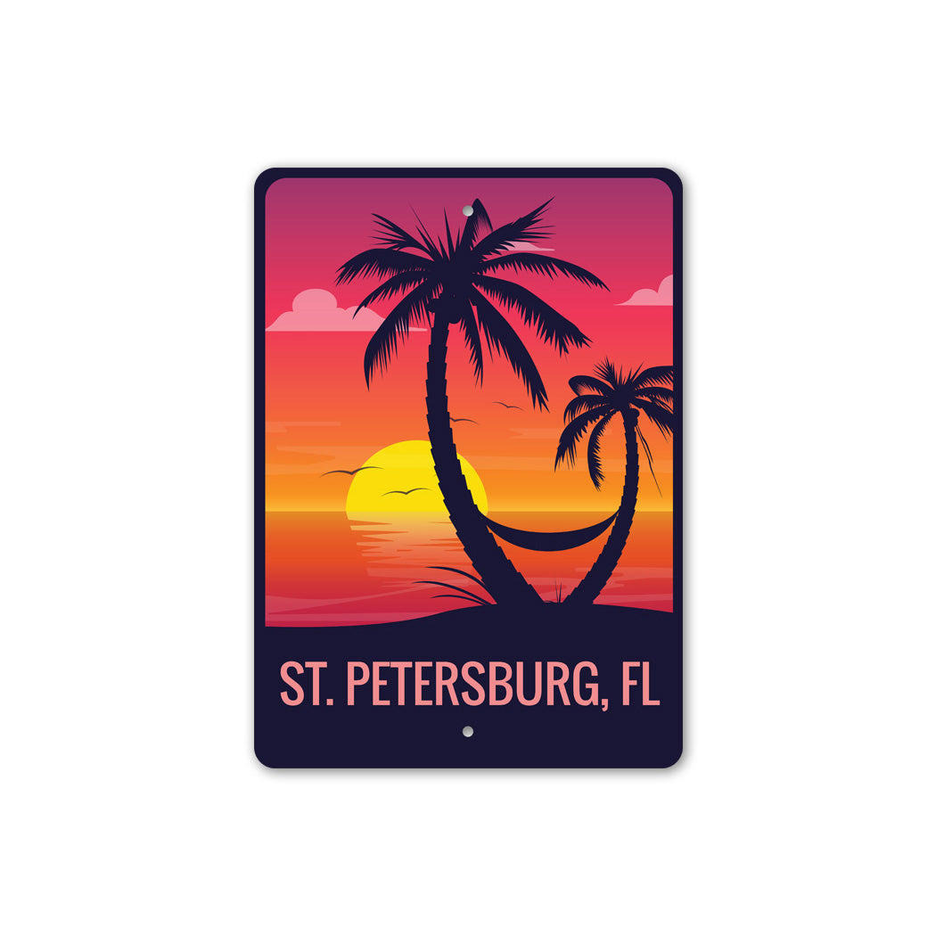 St Petersburg Florida Sign