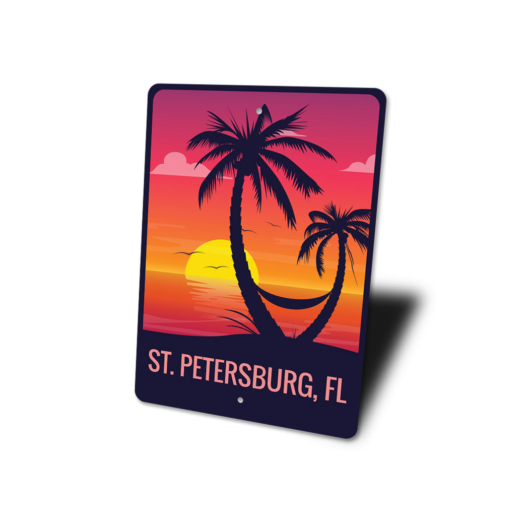 St Petersburg Florida Sign