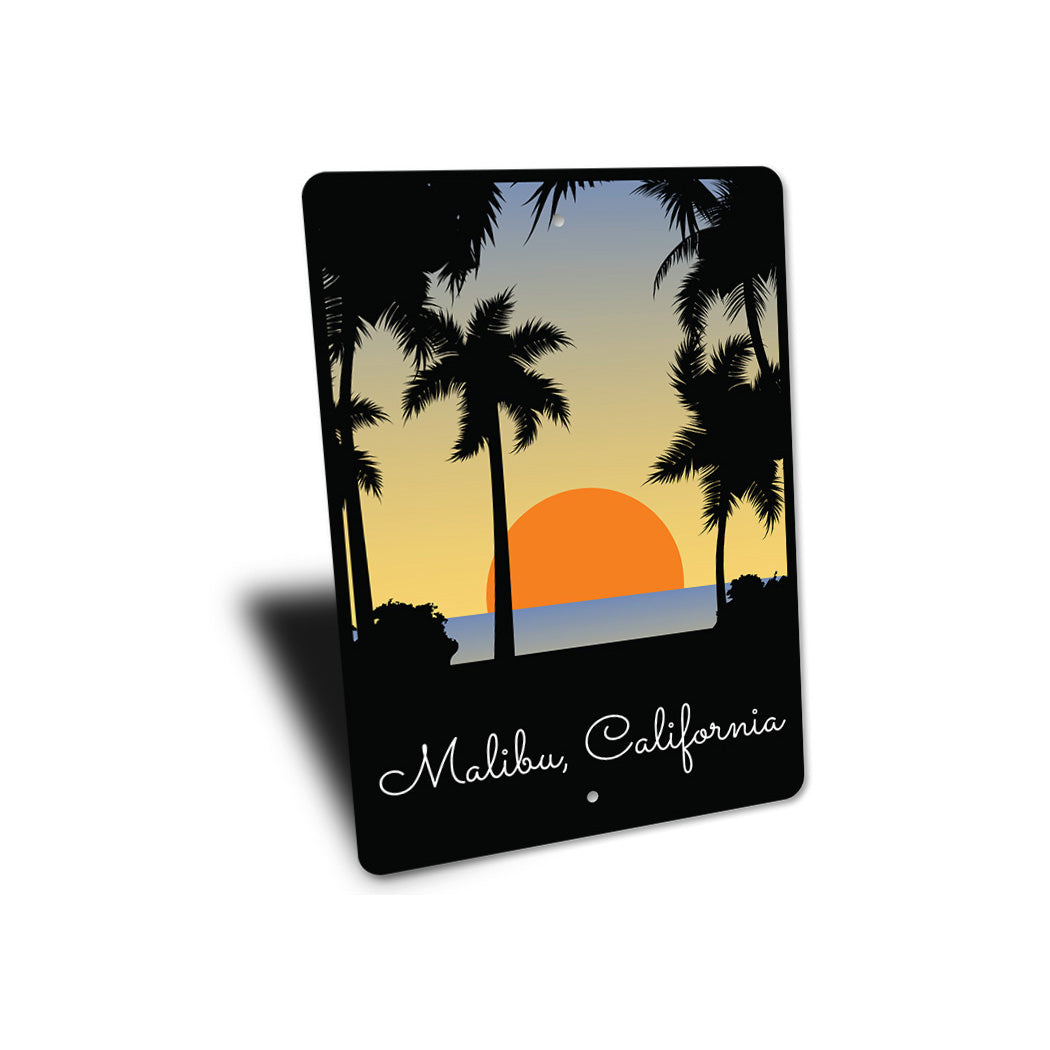 Malibu California Sign
